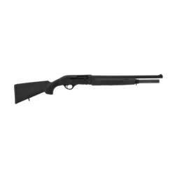 Hatsan PS Slugger 12 kalibre siyah sentetik kundaklı yarı otomatik taktik av tüfeği.