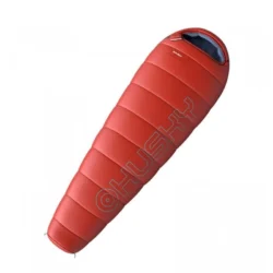 Husky Ruby -14C kırmızı mumya tipi kamp ve outdoor uyku tulumu.