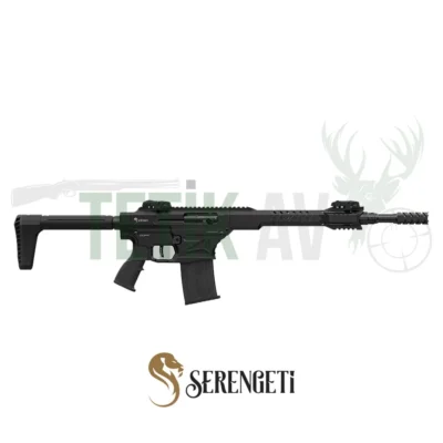 Serengeti Legion 120 Black 12 Kalibre yarı otomatik şarjörlü av tüfeği.