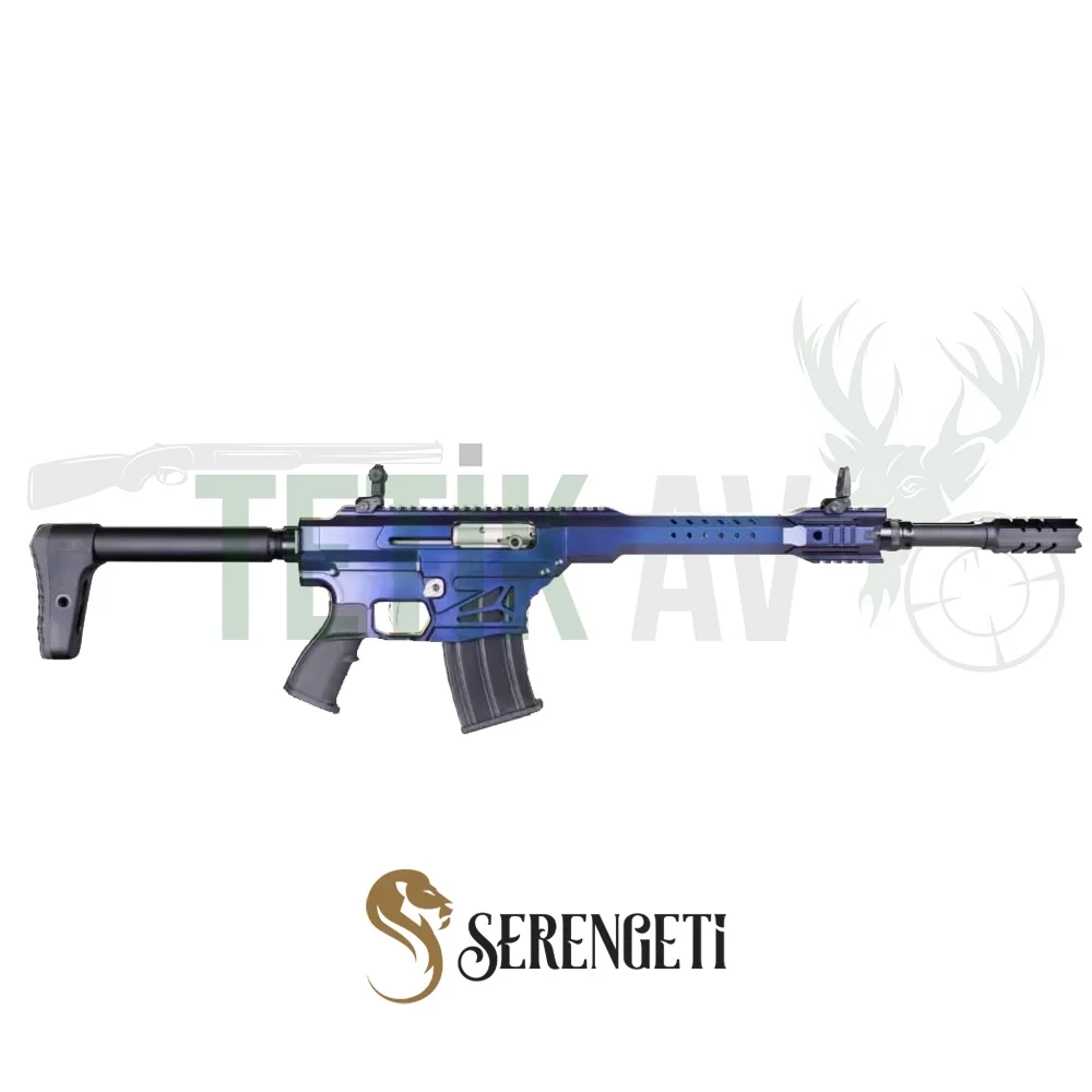Serengeti Legion 120 FX Estoril Blue Serengeti Legion 120 FX Estoril Blue 12 kalibre yarı otomatik şarjörlü taktik av tüfeği.