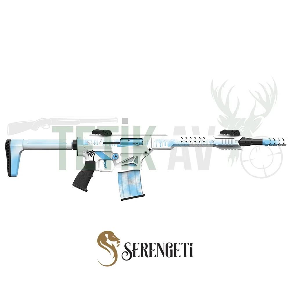 Serengeti Legion 120 12 Kalibre Taktik atış ve avcılık için Serengeti Legion 120 Miami Blue 12 kalibre şarjörlü av tüfeği.