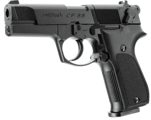 Umarex Walther CP88 4.5mm pellet atan tam metal CO2 havalı tabanca modeli.