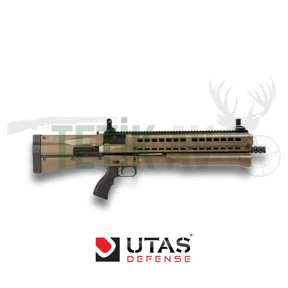 Utaş UTS-15 Burnt Bronz Pompalı Tüfek Utaş UTS-15 Burnt Bronz 12 Kalibre pompalı taktik av tüfeği modeli.