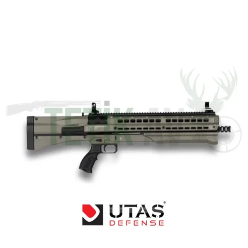 Utaş UTS-15 FDE 12 Kalibre 14+1 kapasiteli taktik pompalı av tüfeği.