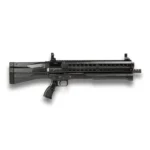 Utaş UTS-15 Black 12 kalibre taktik pompalı av tüfeği, yüksek kapasiteli savunma silahı.
