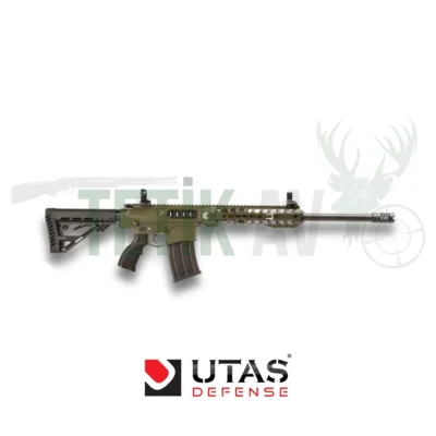 Utaş XTR-12 Od Green 12 Kalibre şarjörlü yarı otomatik taktik av tüfeği modeli.