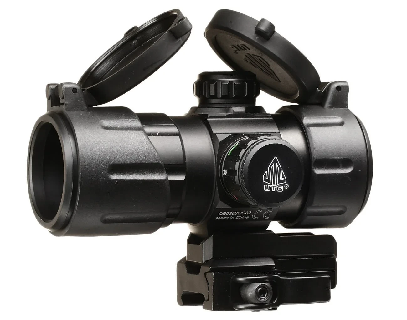 Utg Ds3840w CQB Red Green Dot 1x taktik nişangah av ve savunma tüfekleri için