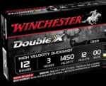 Winchester Double-X 12 Kalibre 12 bilyeli magnum şevrotin domuz avı ve savunma fişeği.