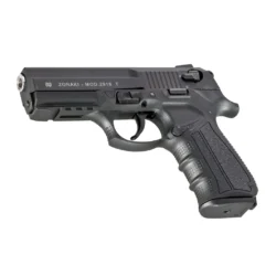 Zoraki 2918-T 9mm kurusıkı ses tabancası, polimer gövdeli yarı otomatik eğitim ve savunma silahı.
