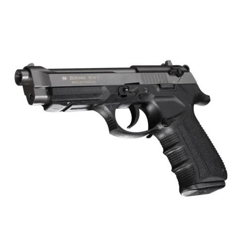 Zoraki 918 9mm yarı otomatik füme kurusıkı ses tabancası yüksek ses gücü.