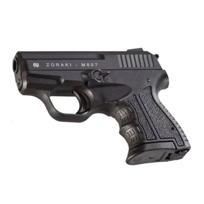 Zoraki M807 kompakt 9mm siyah kurusıkı ses tabancası