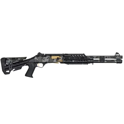 Aksa Crossfire S4 Extreme Pro Camo 1 Haki 12 Kalibre yarı otomatik taktik tüfek