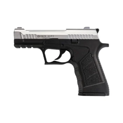 Ekol Alp 2 9mm kalibre yarı otomatik kurusıkı ses tabancası krom detaylı varyasyon