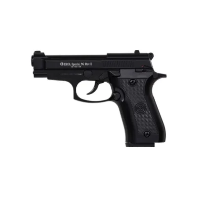 Ekol Fırat PB92 9mm Kalibre yarı otomatik kurusıkı ses tabancası taktik modeli.