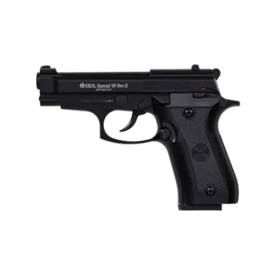 Ekol P29 Rev 2 9mm siyah kurusıkı ses tabancası modeli.