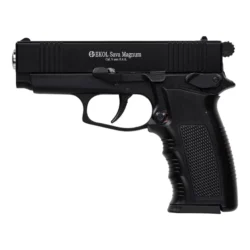 Ekol Sava Magnum 9mm Kalibre siyah kurusıkı ses tabancası, taktik eğitim silahı.