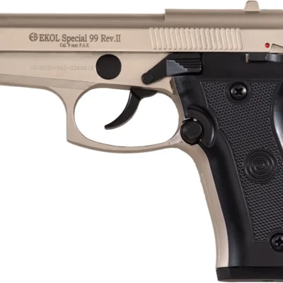 Ekol Special 99 Rev 2 9mm saten kurusıkı ses tabancası fiyatları ve özellikleri.