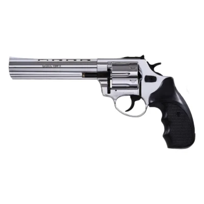 Ekol Viper 6 inç 9mm parlak beyaz 6 patlar toplu kurusıkı ses tabancası.