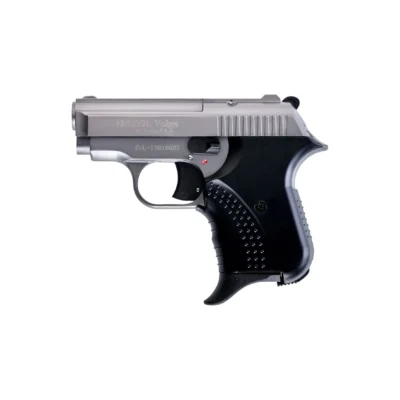 Ekol Volga 9mm mini kurusıkı ses tabancası füme renkli, kompakt ve taktik eğitim silahı.