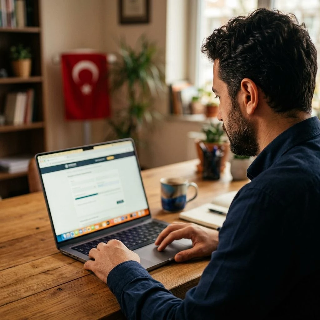 E-Devlet üzerinden yivsiz tüfek randevusu oluşturma ekranı
