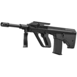 Serengeti AUG 12 Siyah Bullpup Şarjörlü Av Tüfeği