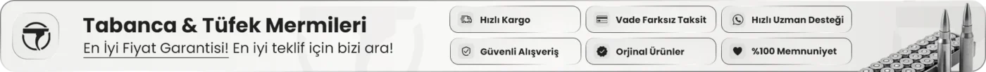 Tabanca ve Tüfek Mermileri WhatsApp İletişim