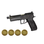 Asg CZ P-09 Optic Ready Blowback Siyah Airsoft Tabanca Optik+Çanta 19600