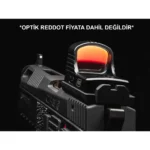 Asg CZ P-09 Optic Ready Blowback Siyah Airsoft Tabanca Optik+Çanta 19600