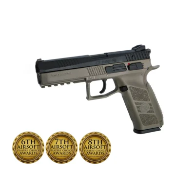 Asg CZ P-09 Siyah-Çöl Blowback Airsoft Tabanca (Ödüllü) 18182