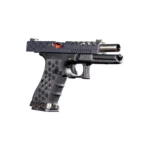 AW Custom Glock 17 HEX-CUT Siyah Airsoft Tabanca