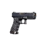AW Custom Glock 17 HEX-CUT Siyah Airsoft Tabanca