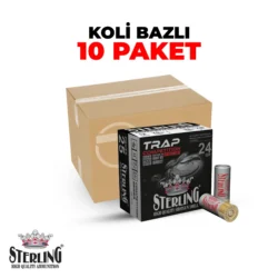 Sterling 24 Gr. No: 7,5 Trap - Koli Bazlı Av Fişeği