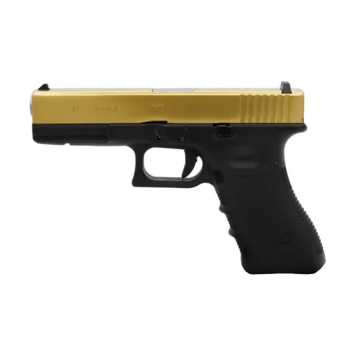 We Glock 17 Gen3 Titanyum Gold Havalı Tabanca