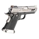We Hi-Capa 3.8″ Velociraptor Silver GBB Airsoft Tabanca