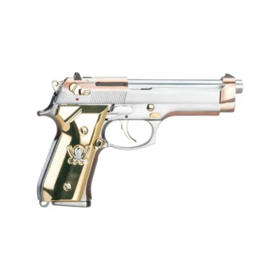 We M92F Calico Jack Full Metal Altın Gümüş GBB Airsoft Tabanca