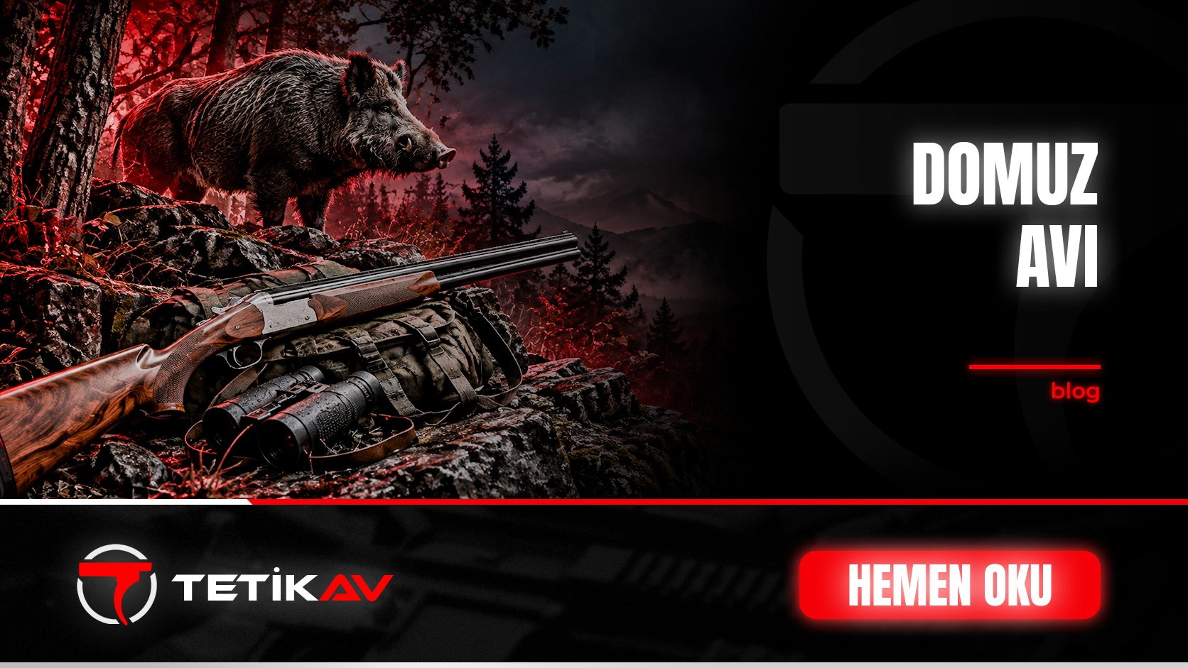Domuz Avı için Tetik Av blog kapak görseli