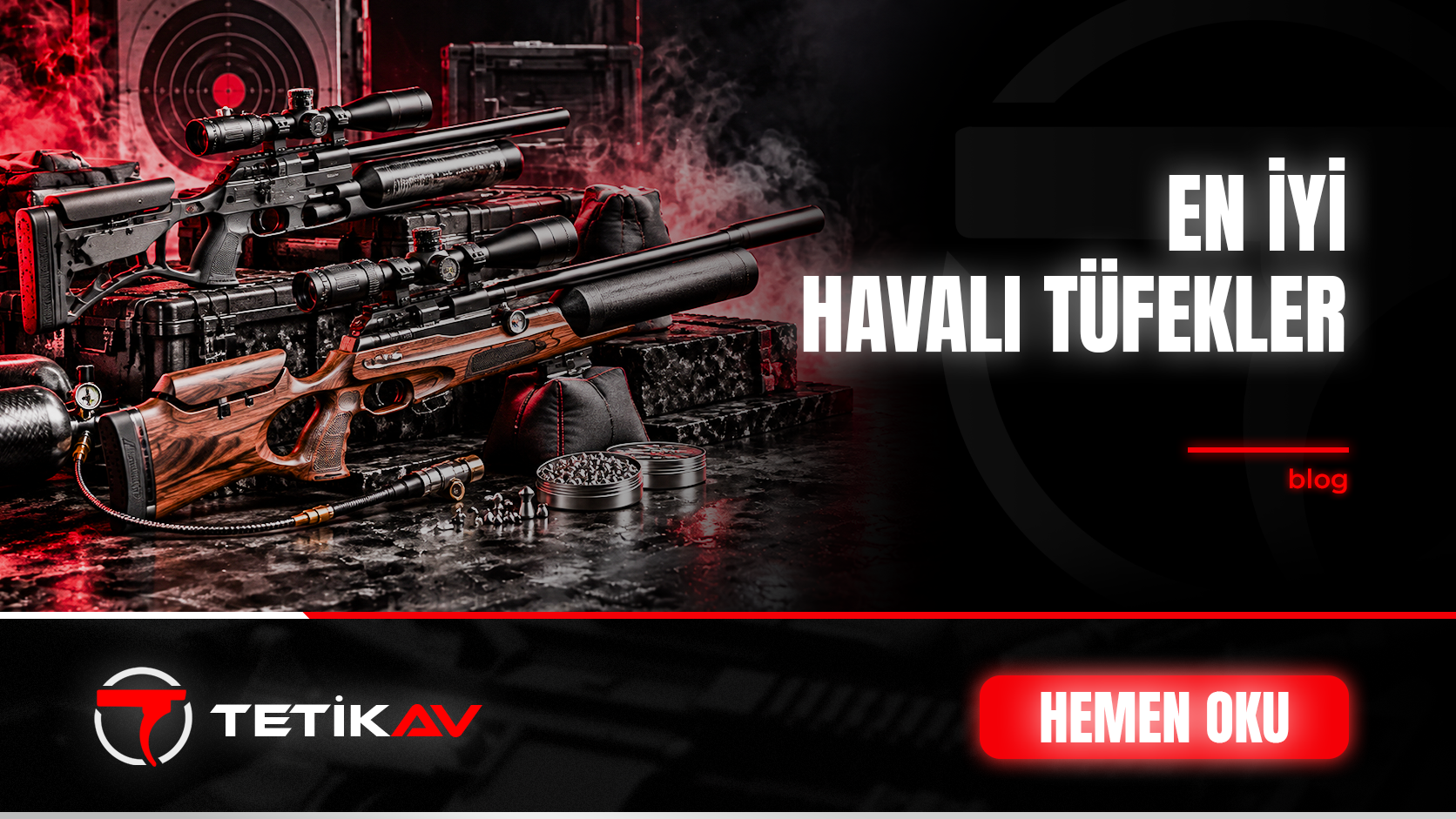 En İyi Havalı Tüfekler için Tetik Av blog kapak görseli
