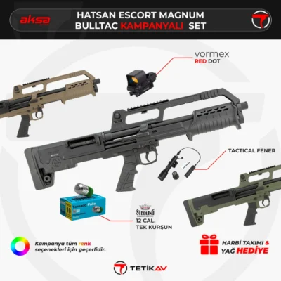 Hatsan Escort Magnum Bulltac Kampanyalı Set