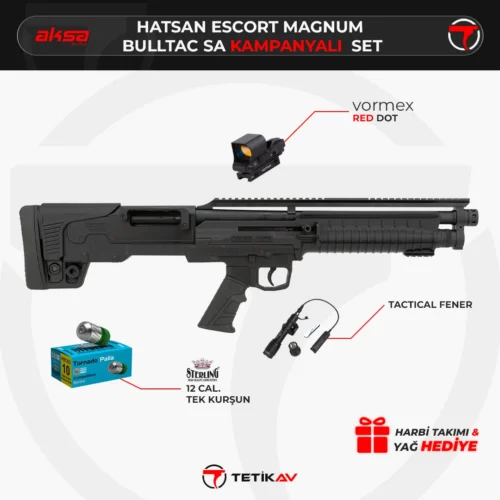 Hatsan Escort Magnum Bulltac SA Kampanyalı Set