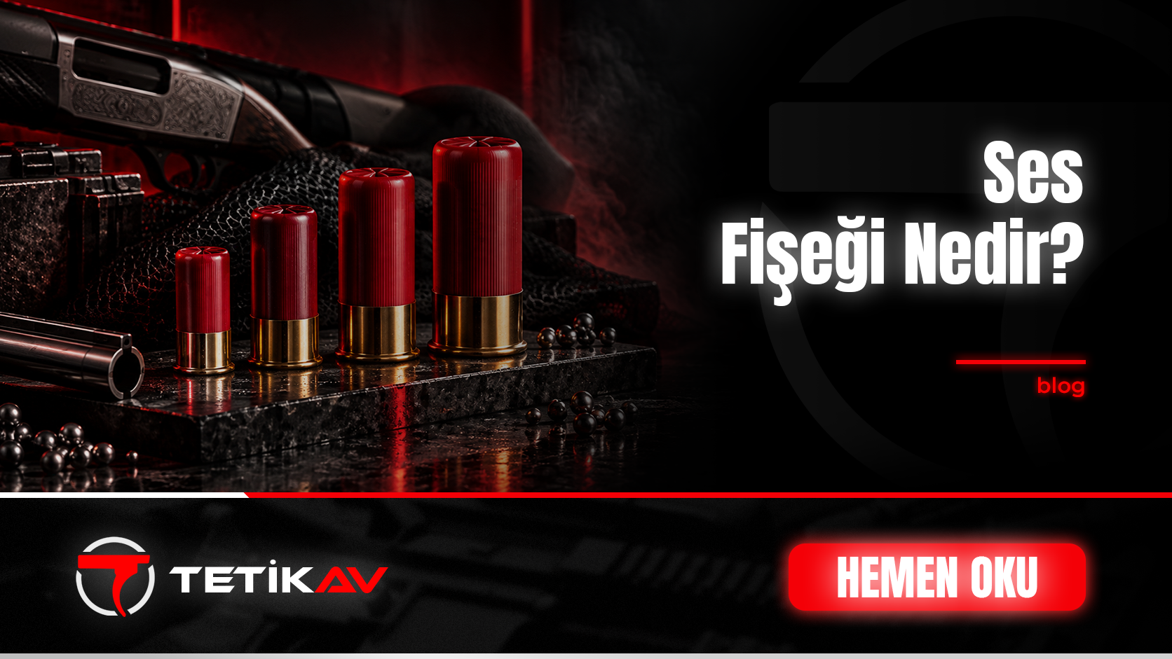 Saçma taşımayan 12 kalibre av tüfeği ses fişeği