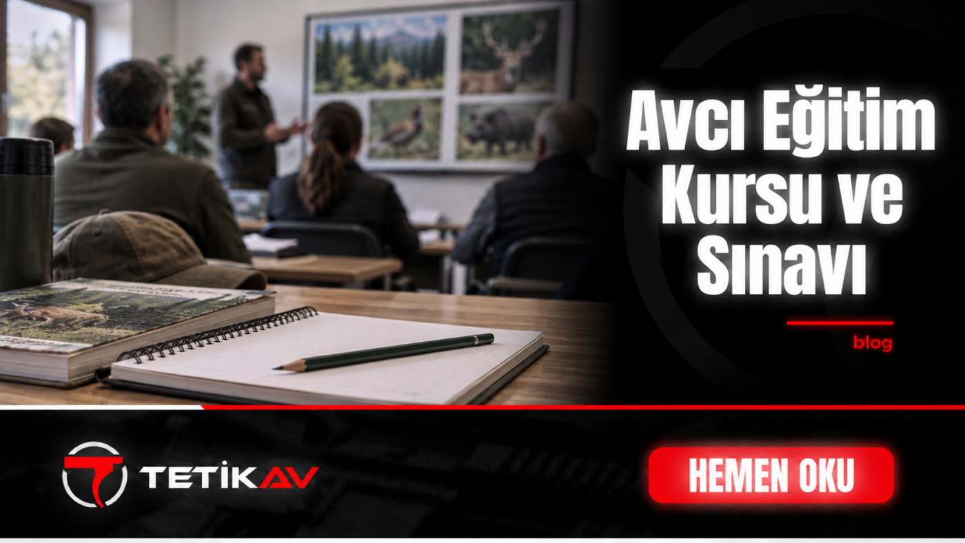 Avcı eğitim kursunu temsil eden sınıf, yetişkin kursiyerler ve ders notları